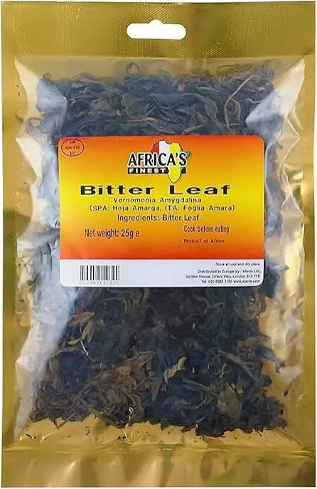 [AFR-056] Just africa Dried Bitter Leaf 25g