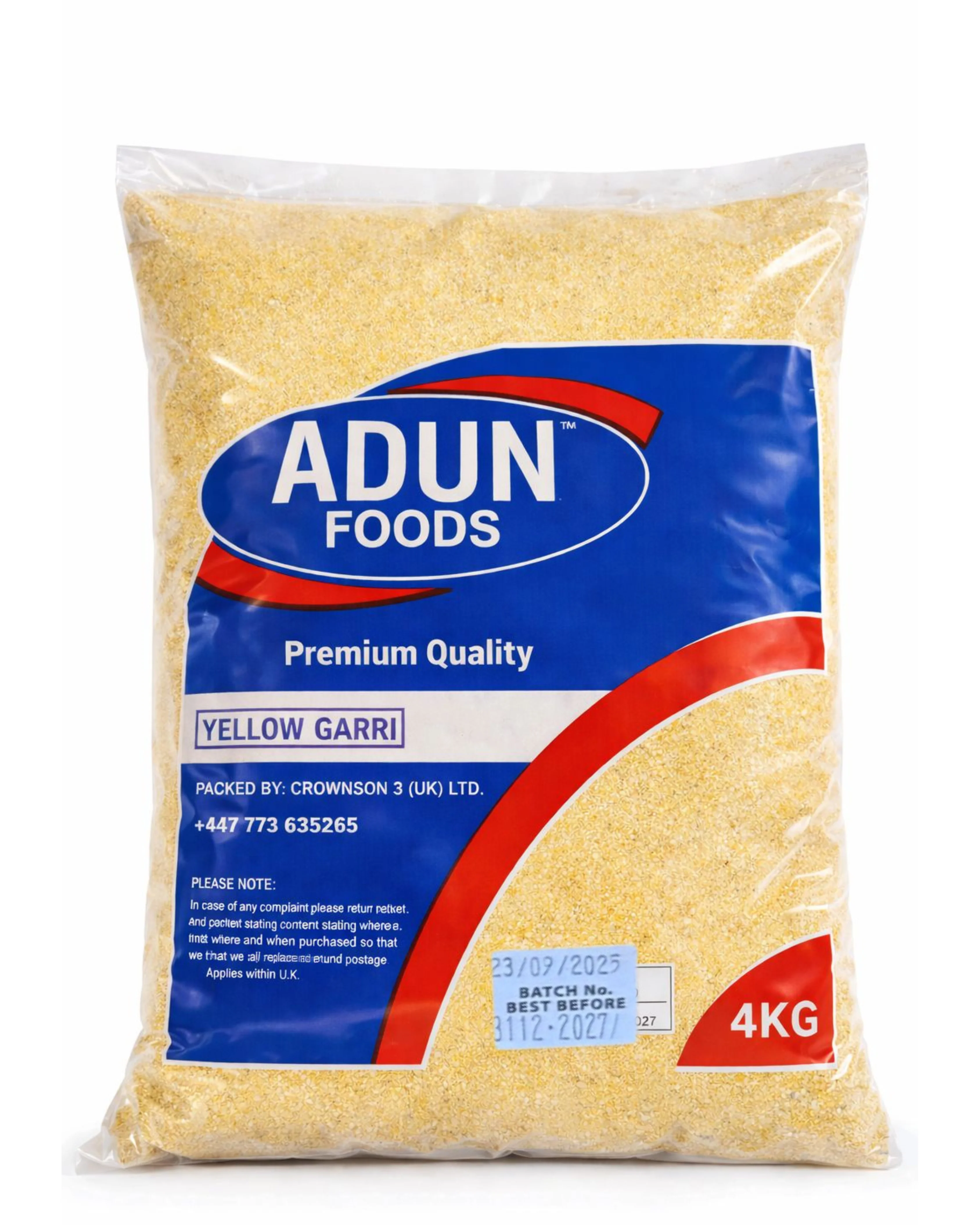 Yellow garri 4kg