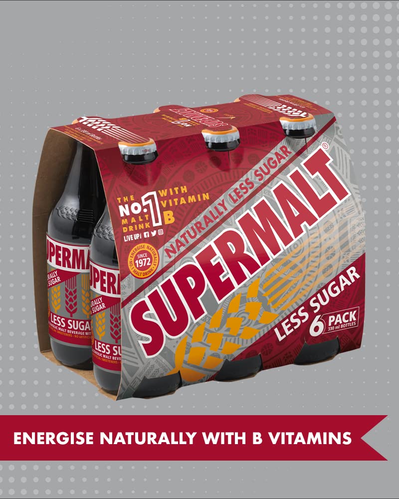 SP MALT bottle less sugar pk(6x330ml)