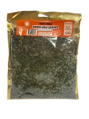 JA Dried ugu leaves 25kg