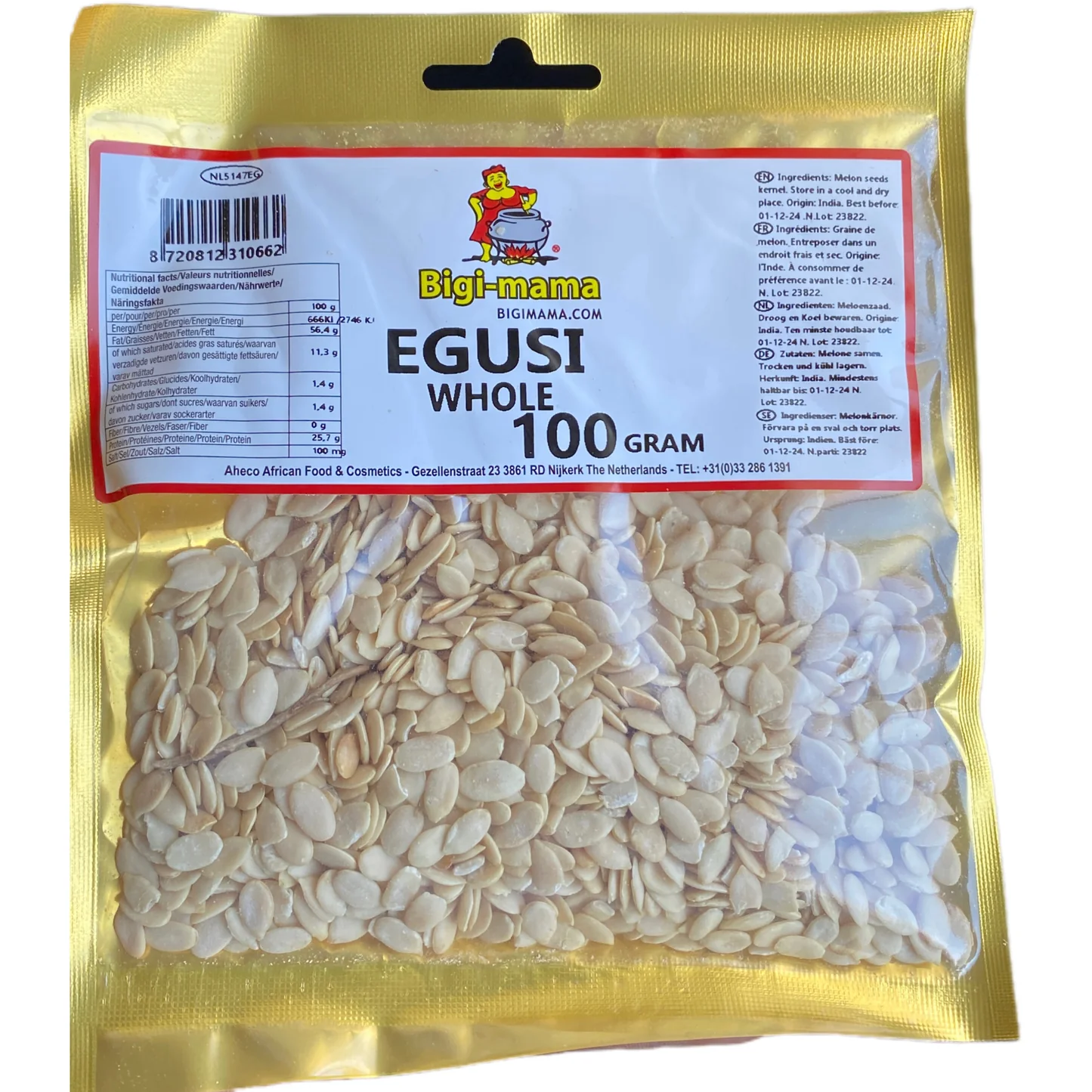AF Whole egusi 100g