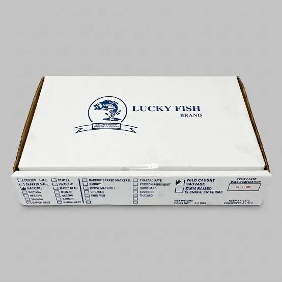 Frozen Croaker Fish box