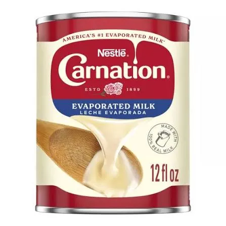 Carnation evaporated milk