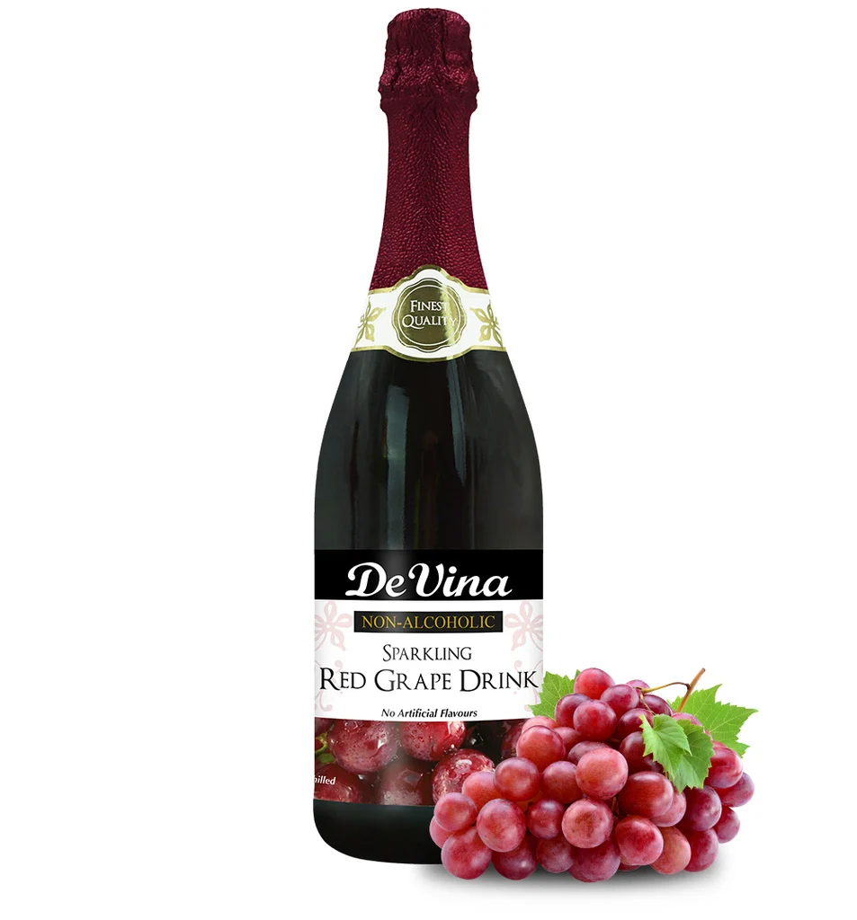 De Vina Red Grape Drink 750g